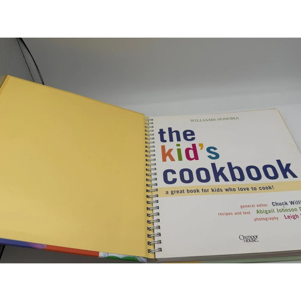 Williams-Sonoma The Kid's Cookbook Abigail‎ Johnson Dodge Spiral Hardcover 2002